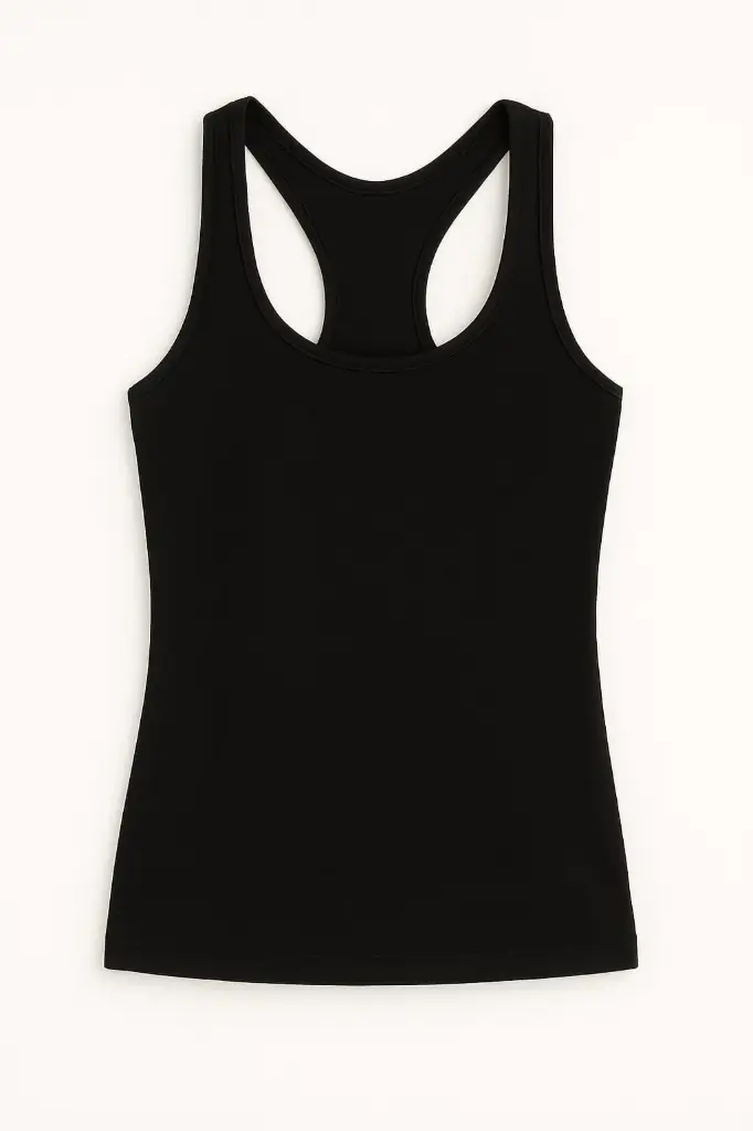 [MAL-M-BL] Musculosa Algodon c/Lycra (M, Blanco)