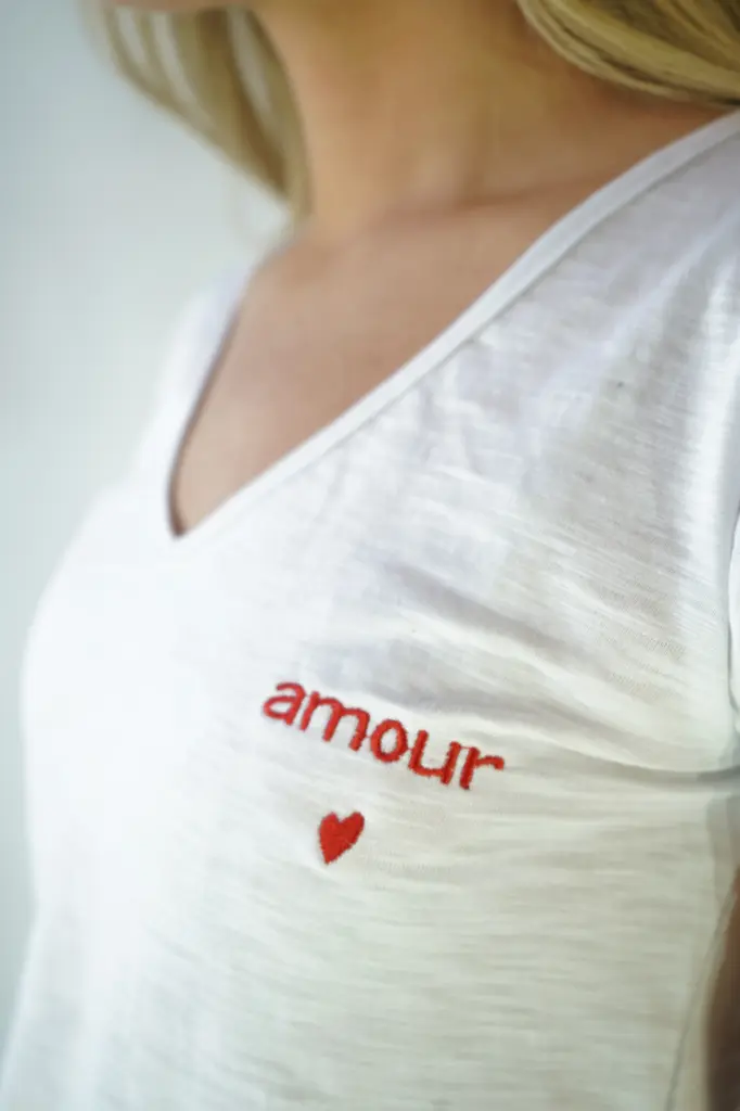 Remera Flamé Amour