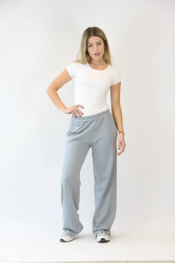 [RAL-S-BL] Remera Algodón con Lycra (S, Blanco)