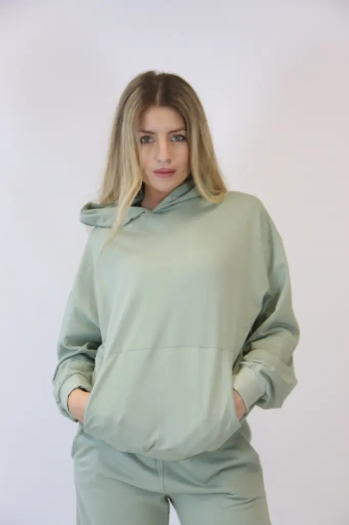 [BFCR-VE] Boxy FIT Canguro Rustico (Verde Sensación)