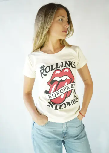 Remera Rolling Estampada