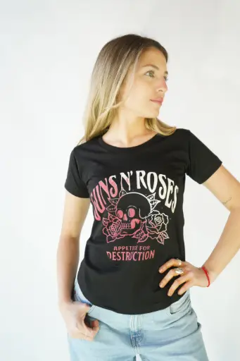 Remera Guns Estampada